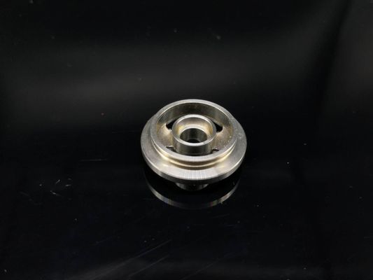 Draaide de zilver Geanodiseerde Productie de Plaatcnc van het Delenaluminium de Delen van de Draaibankmachine
