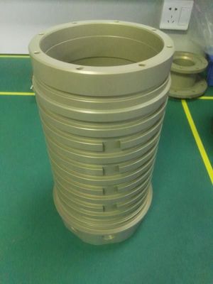 Harde het Anodiseren CNC de Centrifugaalpompcomponent 0.02mm van de Motoruitrusting Vlakheid