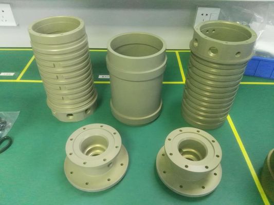 Harde het Anodiseren CNC de Centrifugaalpompcomponent 0.02mm van de Motoruitrusting Vlakheid