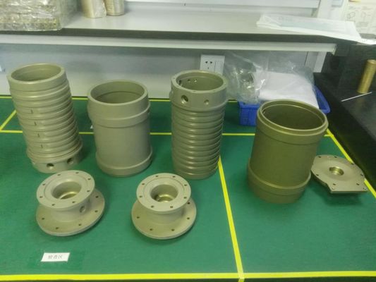 Harde het Anodiseren CNC de Centrifugaalpompcomponent 0.02mm van de Motoruitrusting Vlakheid
