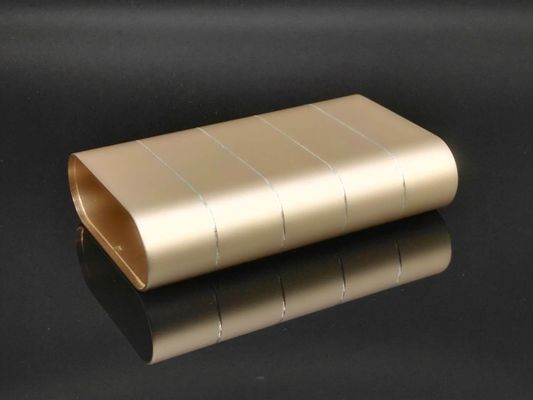 Gouden Geanodiseerde CNC Malendelen van Elektronische sigaret Elektrobuitenkant